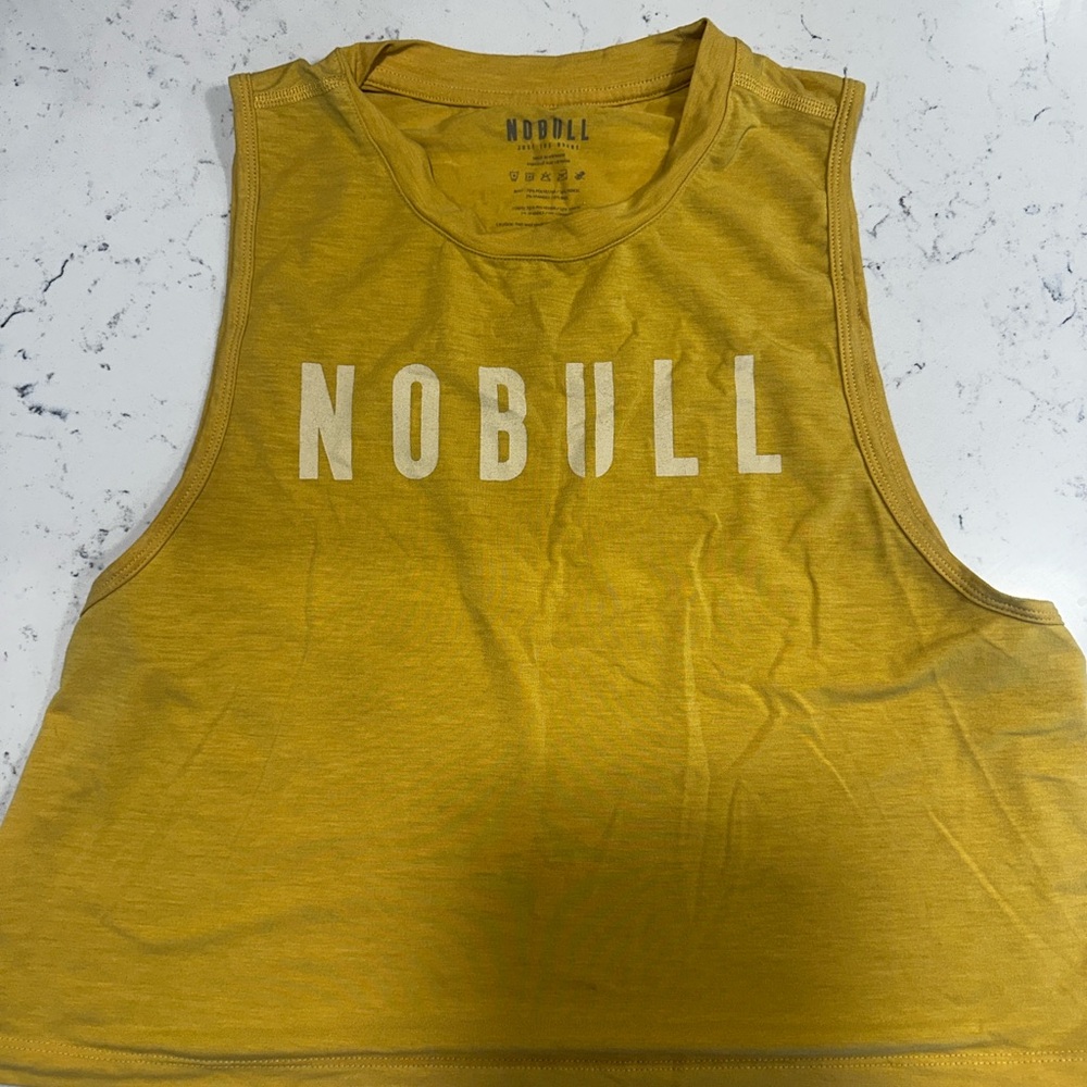 NOBULL Women's Mustard Yellow Muscle Tank